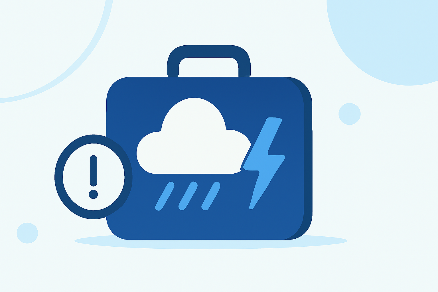 Weather-Aware Luggage Tutorial for Severe Weather