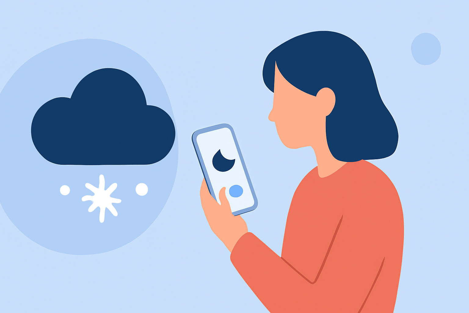 Evening Weather Check Guide During Winter Storms