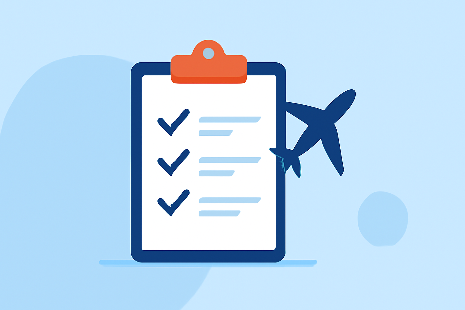 Weather Travel Days Checklist for First-Time Flyers