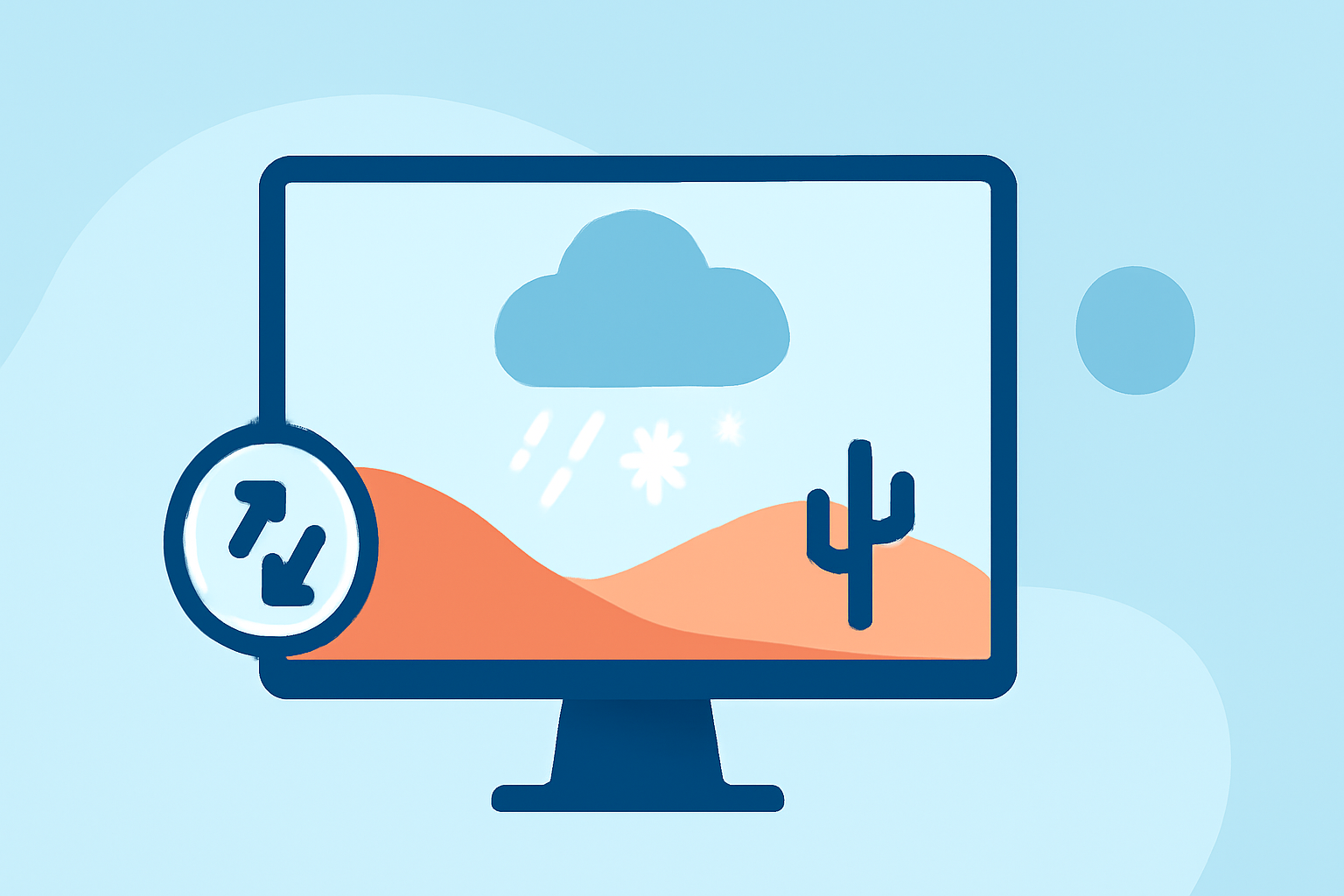 Understanding Desert Climate Trends During Winter Storms