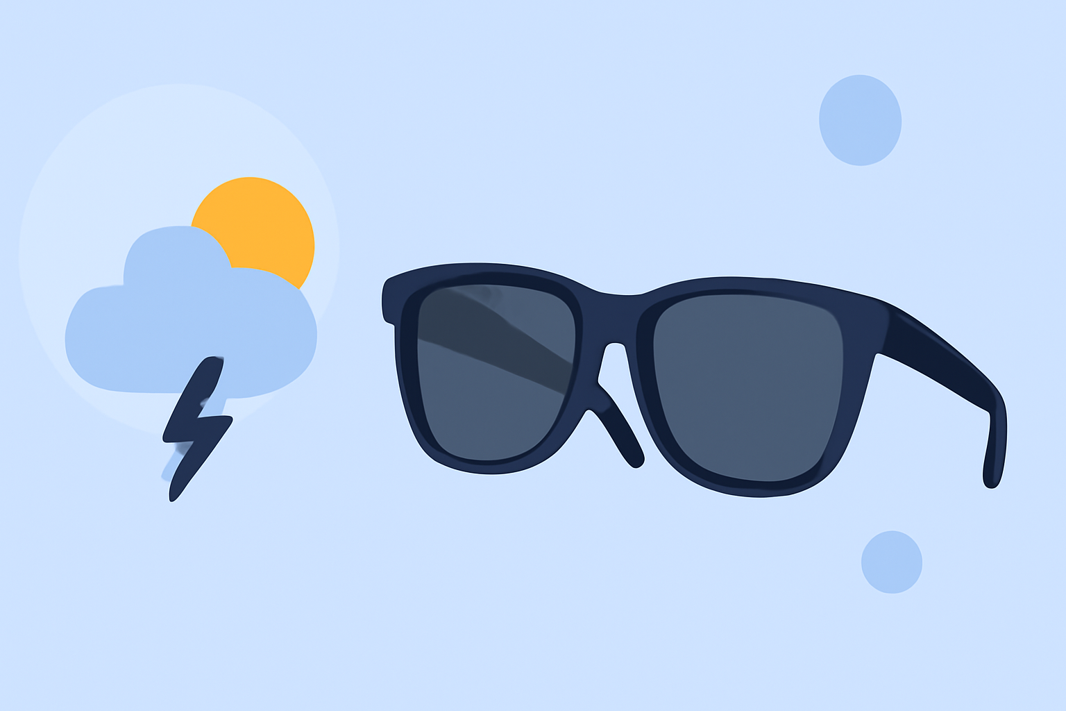 Choosing the Right Sunglasses for Sunny Forecasts During Severe Weather