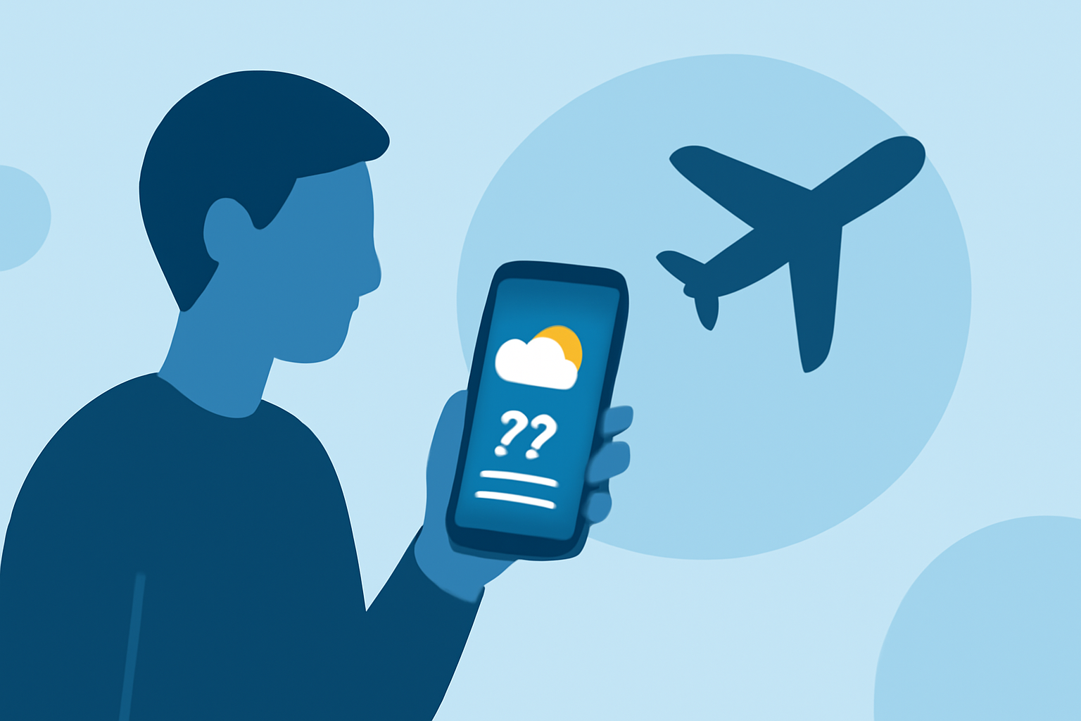 An Introduction to Checking Weather Before a Delayed Flight for First-Time Flyers