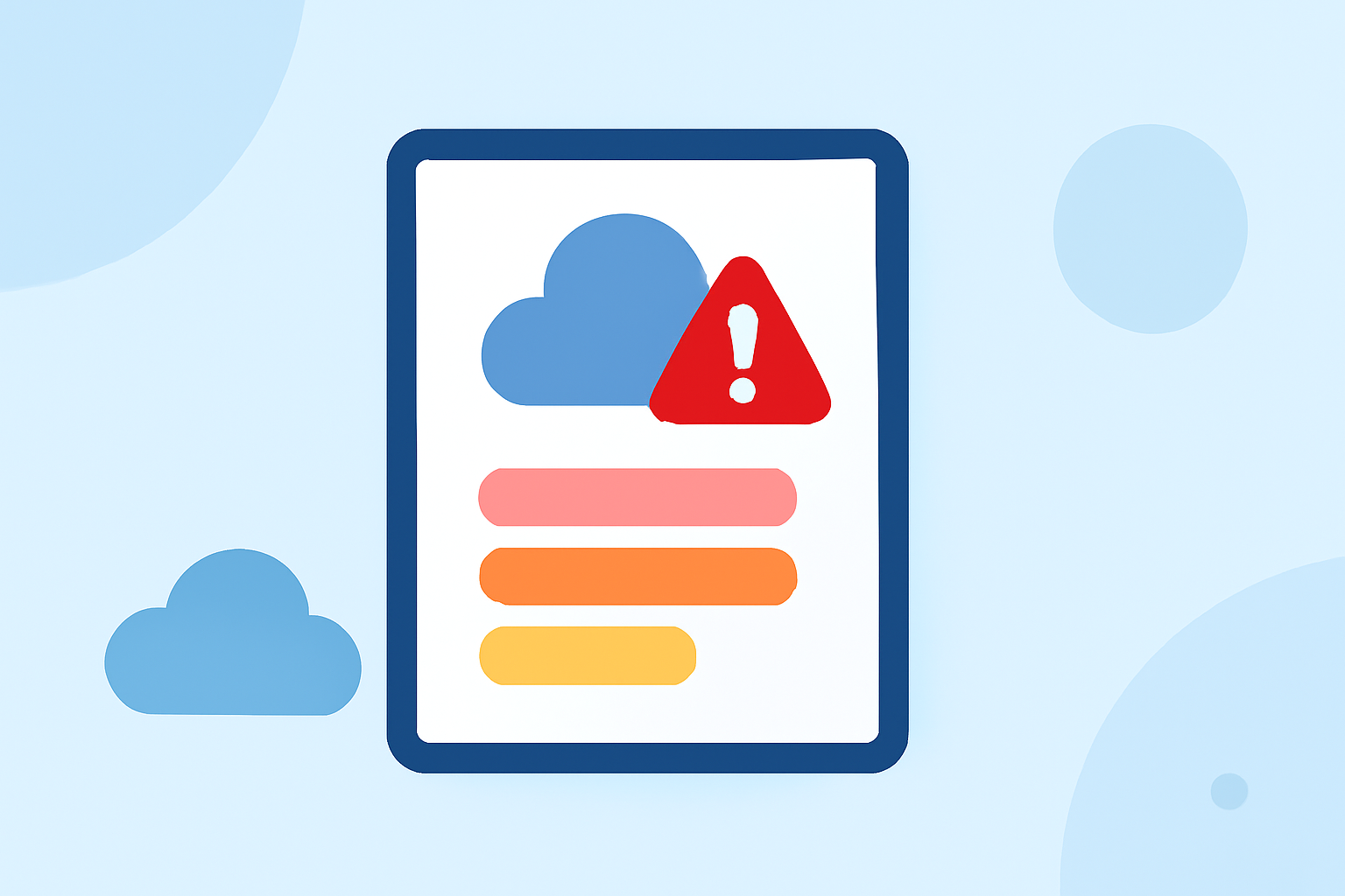 Understanding Weather Alert Priorities on a Tablet