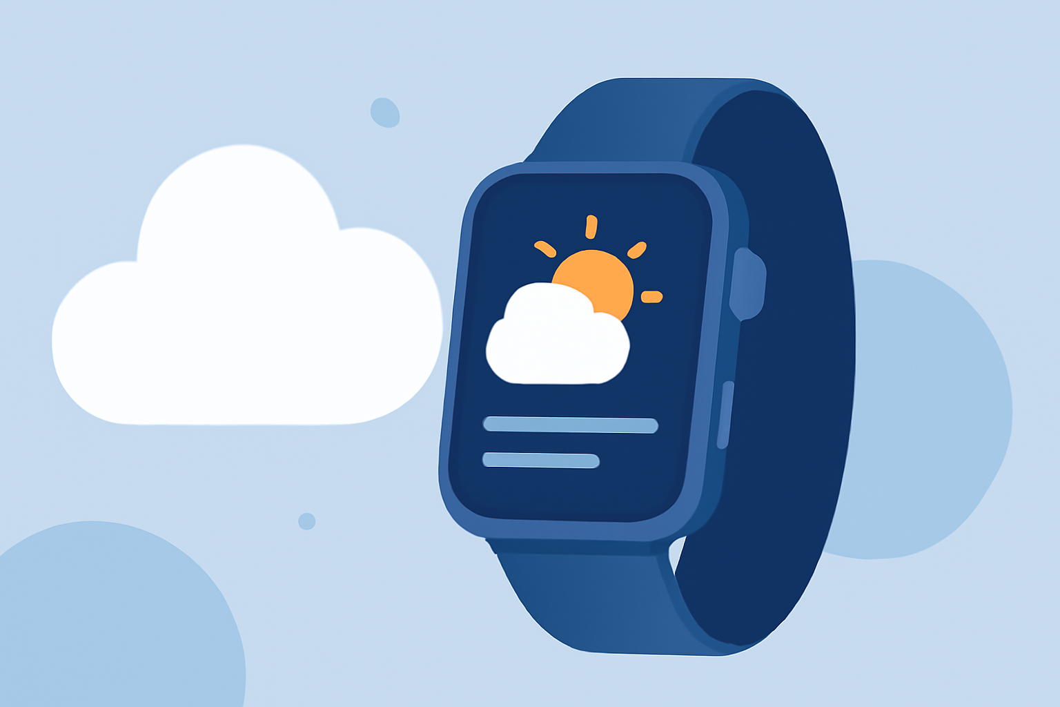 Weather Planning for Outdoor Parties on Apple Watch