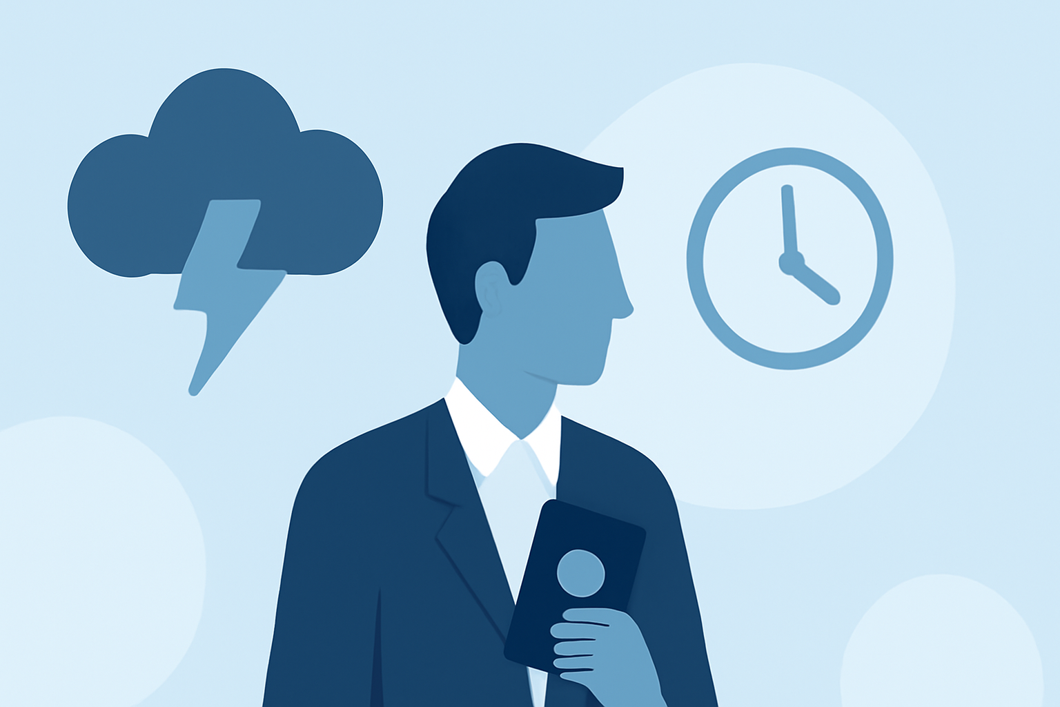 Navigating Thunderstorms and Travel Delays: A Guide for Business Travelers