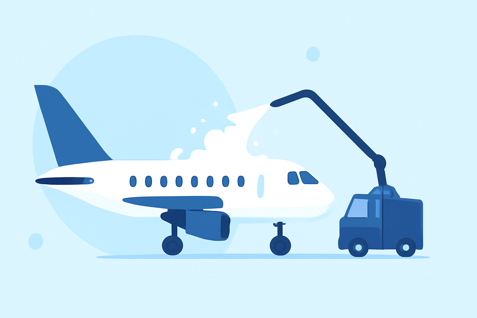 Proactive Aircraft De-Icing Strategies for Winter Operations