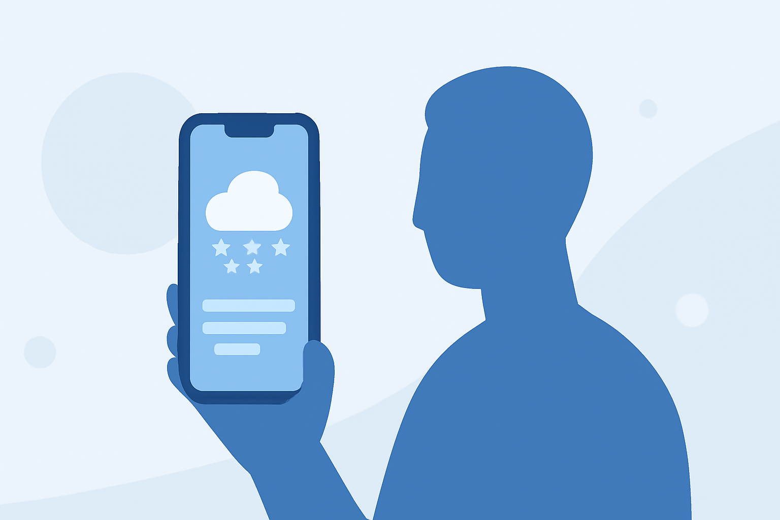 Understanding Snow at Your Departure Airport on Your Mobile Device