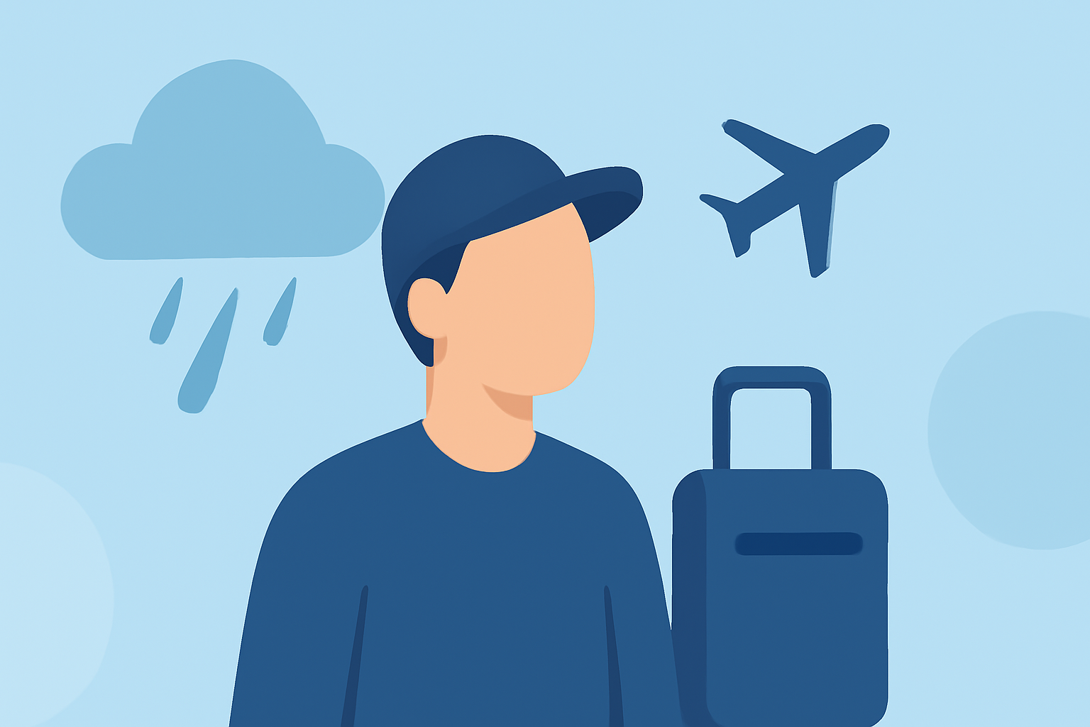 Rainy Season Travel Tips for First-Time Flyers