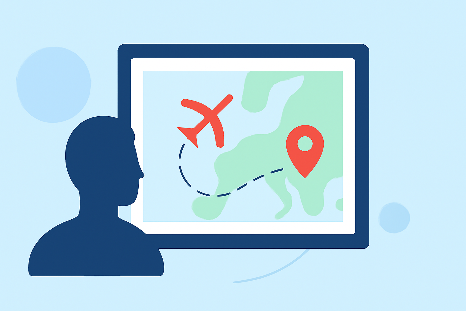 Enhancing Flight Tracking with Quick Map Overlay Transitions
