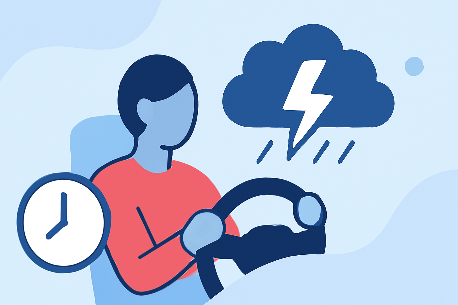 Estimating Storm Arrival Times While Driving: Essential Tips