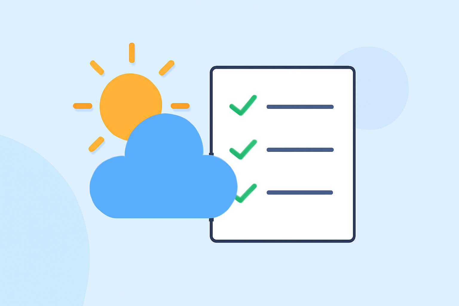 Weather for Roof Inspection Checklist for Outdoor Enthusiasts