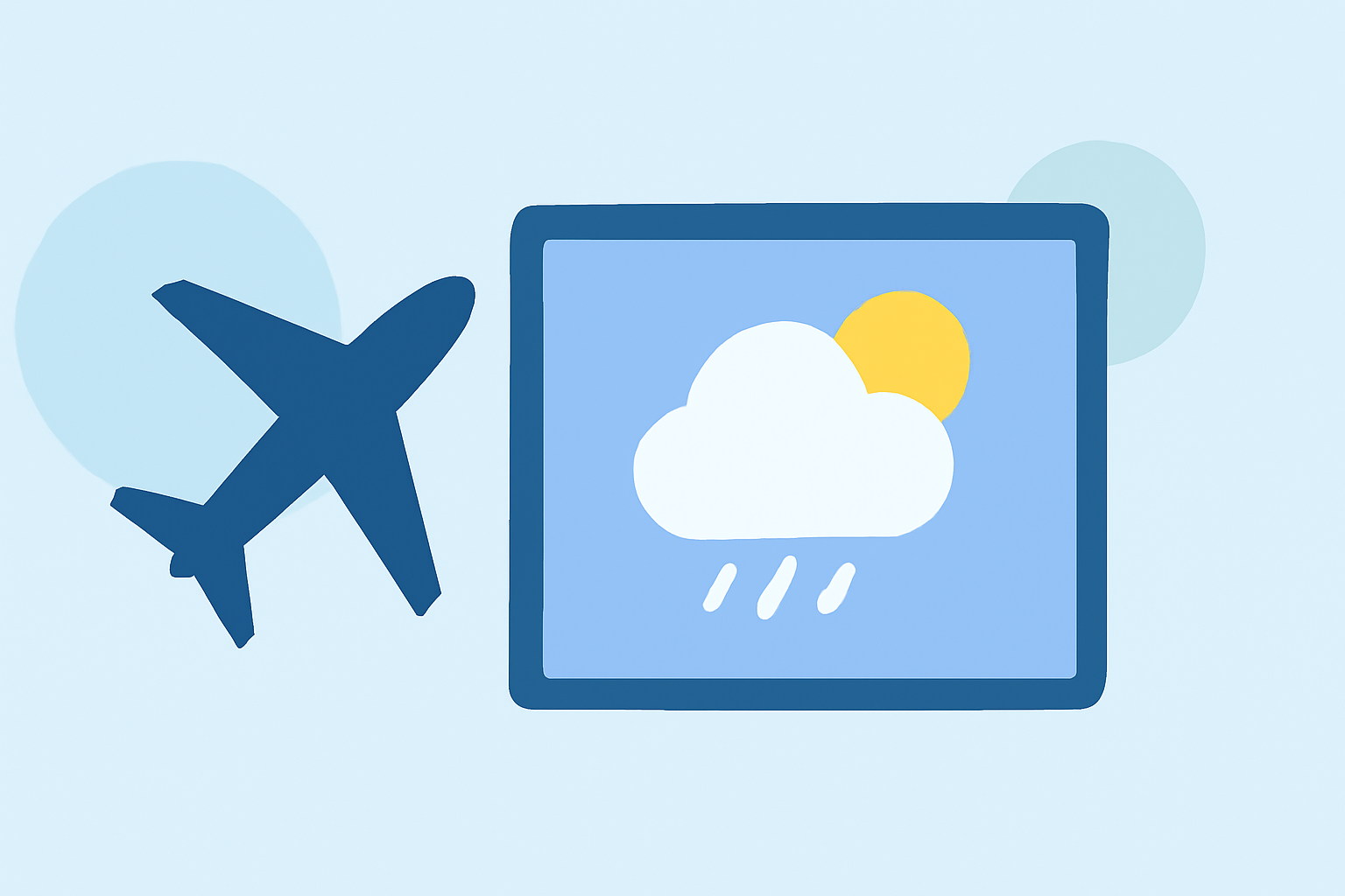 How to Access Departure Airport Weather at a Glance