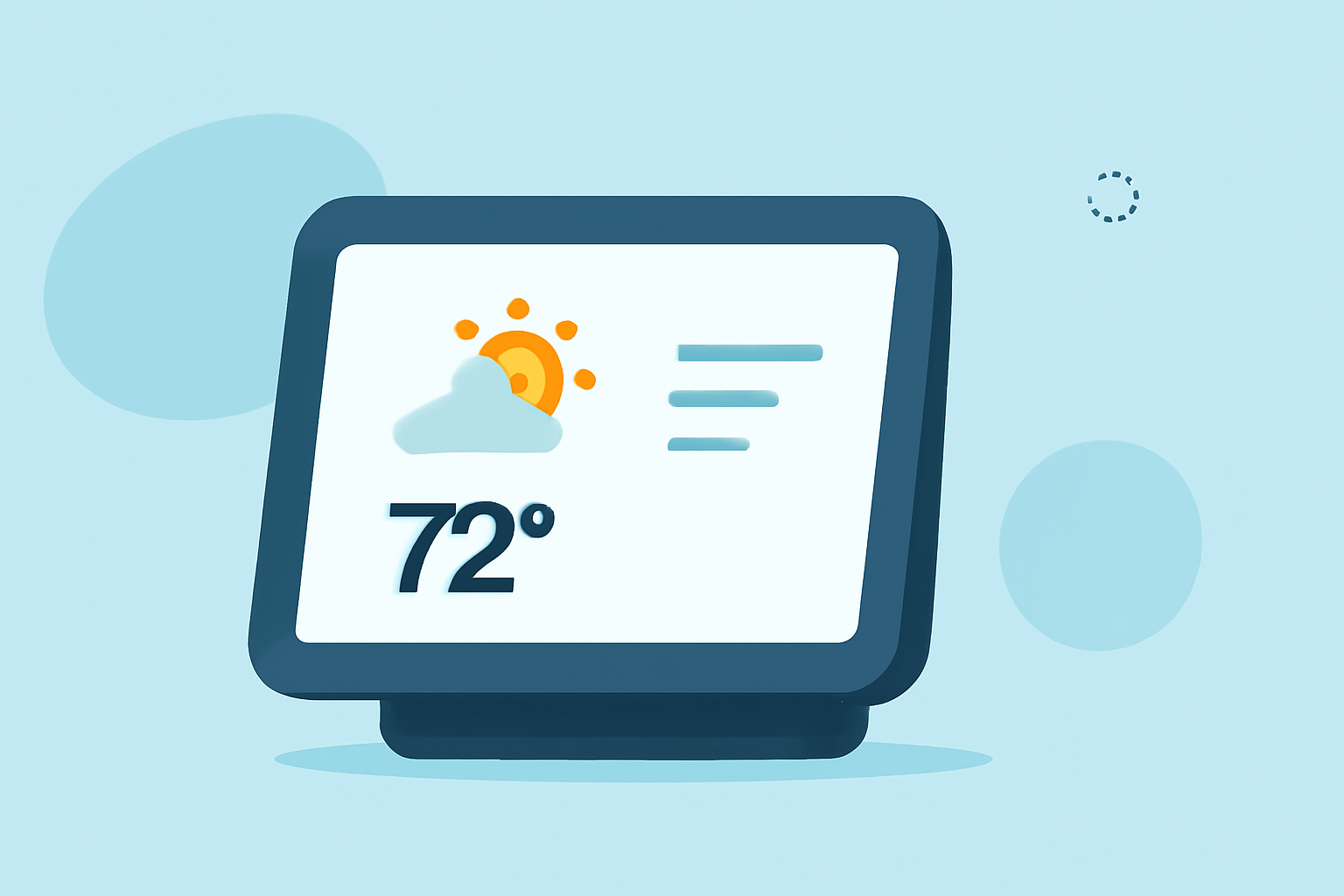 Enhancing Your Smart Display with Accurate Weather Information