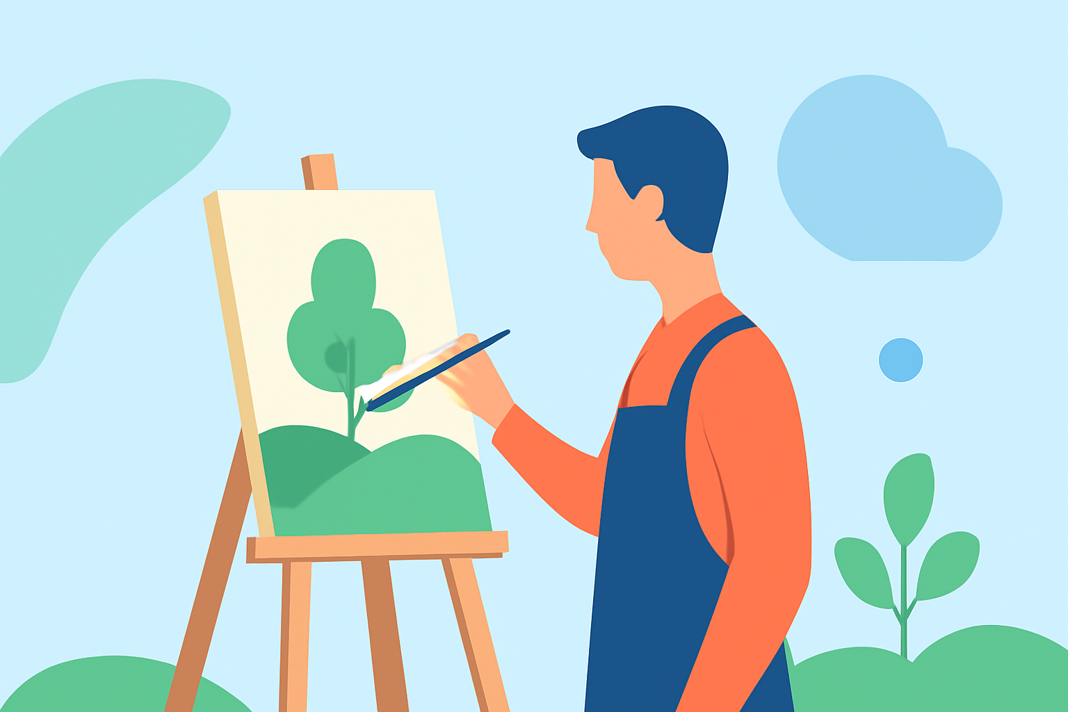 Optimal Weather Conditions for Outdoor Painting in Gardens