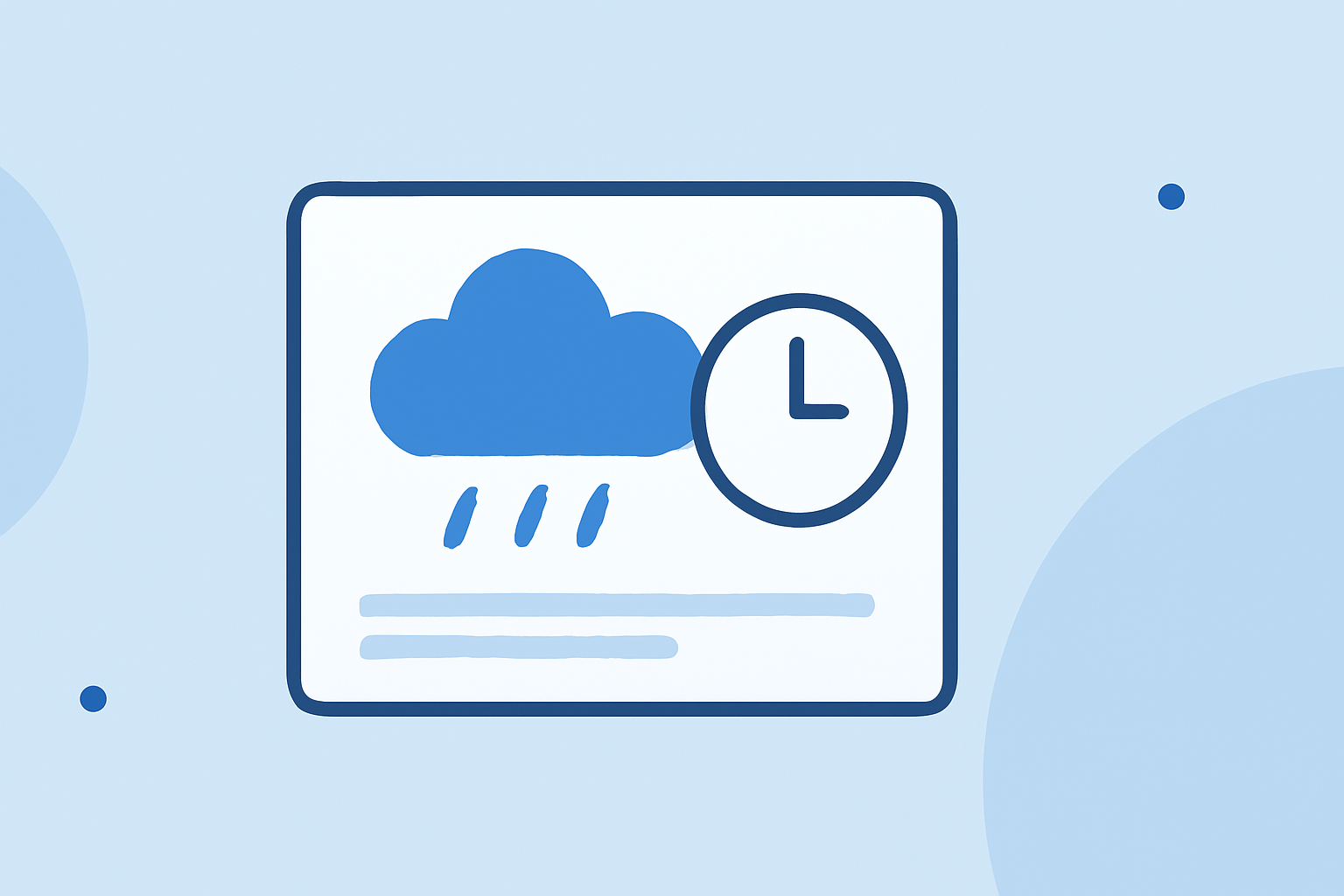 Getting Started with Minute-by-Minute Rain Forecasts