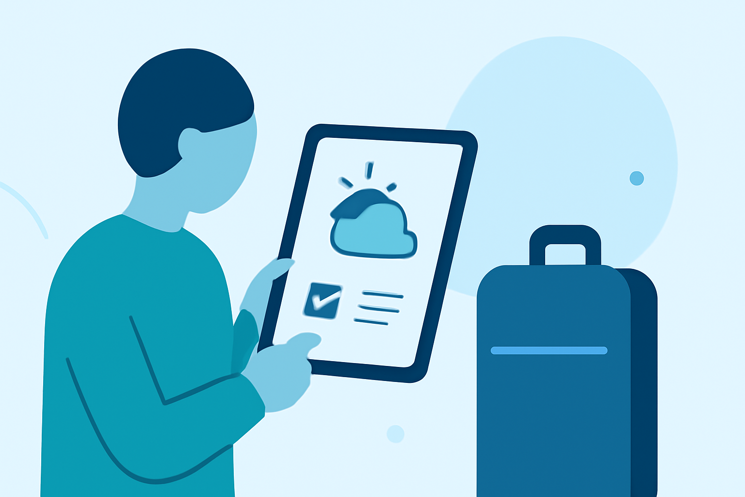 Weather-Aware Packing: How to Pack Smart Using Your Tablet