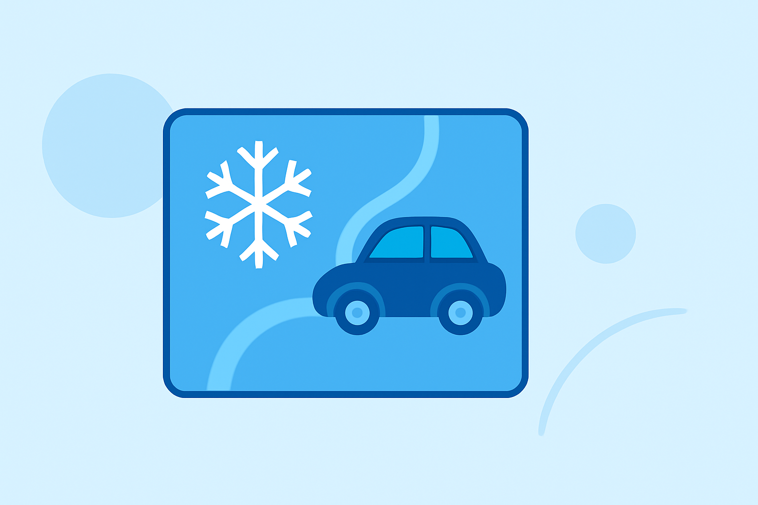 Understanding Snow Maps for Safe Winter Driving