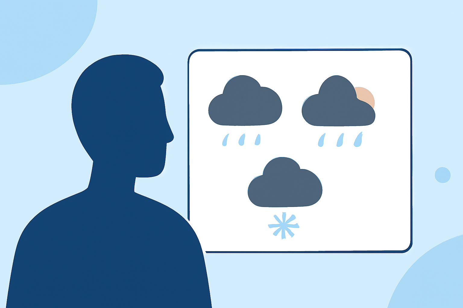 Avoiding Common Mistakes with Mixed Precipitation Forecasts for Commuters