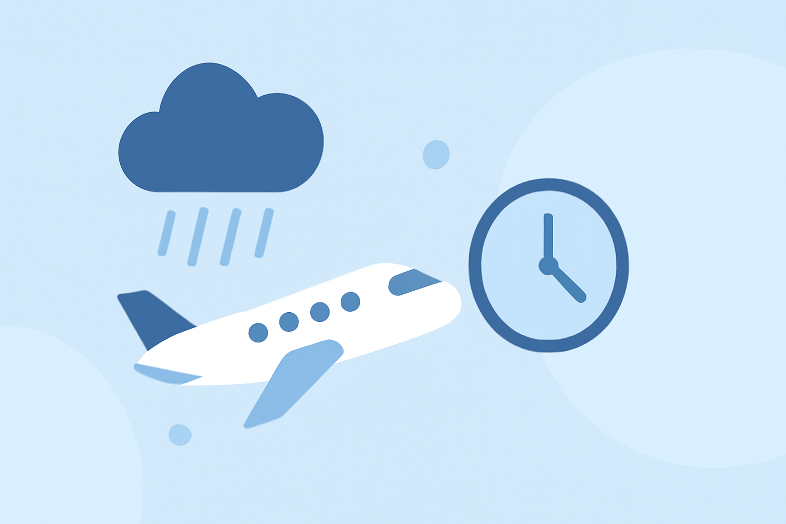 Understanding and Managing Flight Delays Due to Rain: A Comprehensive Guide