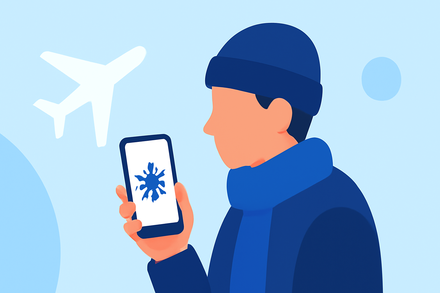 Navigating Cold-Weather Airport Delays on iPhone: A Beginner’s Guide