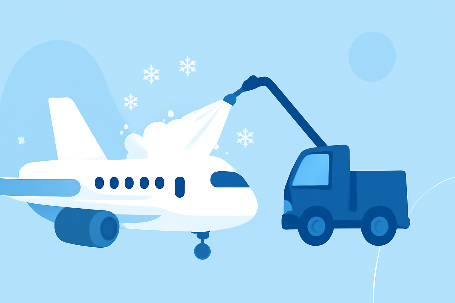 Winter Travel: Snow and De-Icing Step-by-Step for Domestic Flights