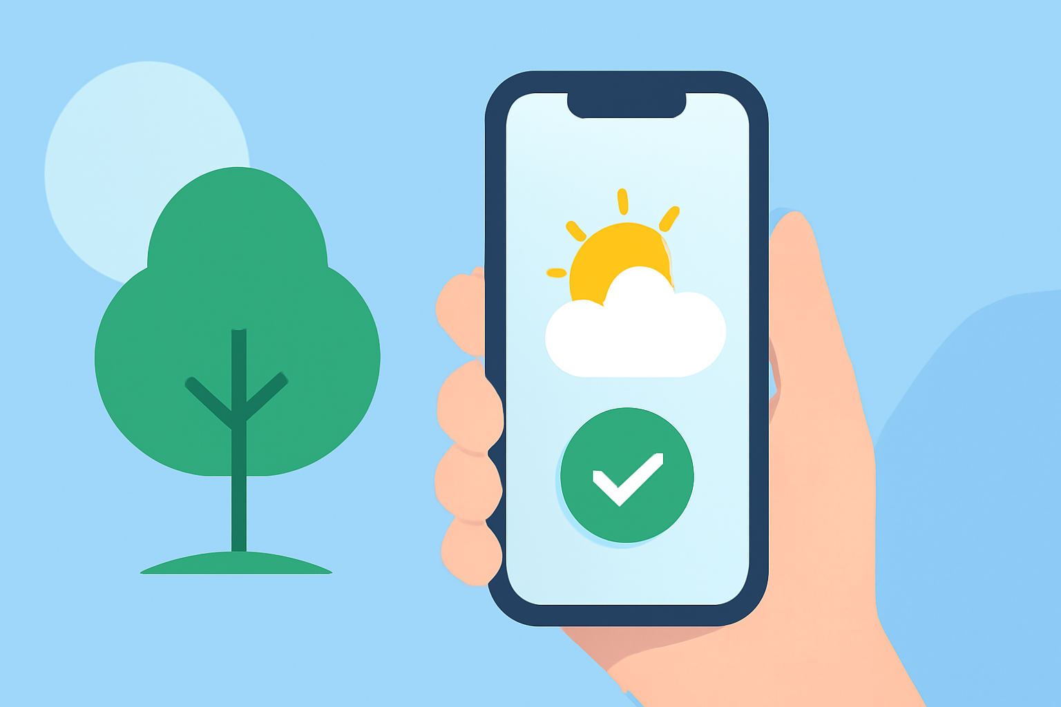 Weather for Tree Trimming: A Beginner’s Guide Using Clime on iPhone