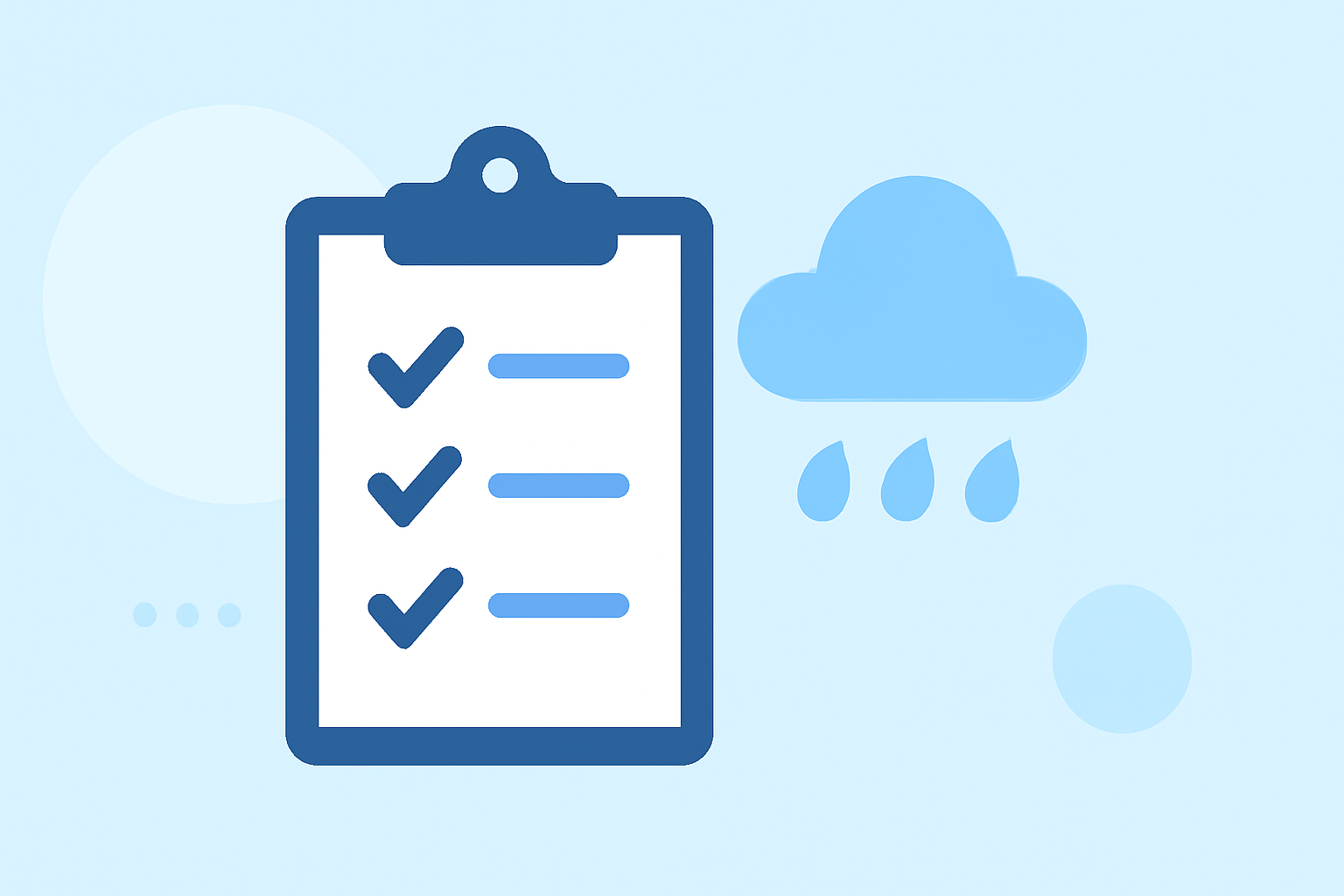 Your Step-by-Step Rainy Season Destination Weather Checklist