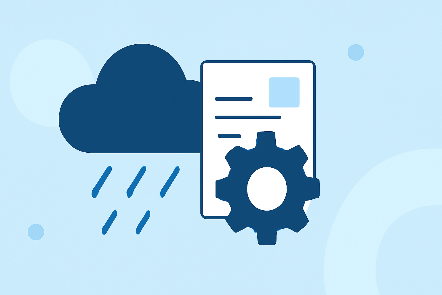 Creating a Rain Forecast Workflow from Scratch
