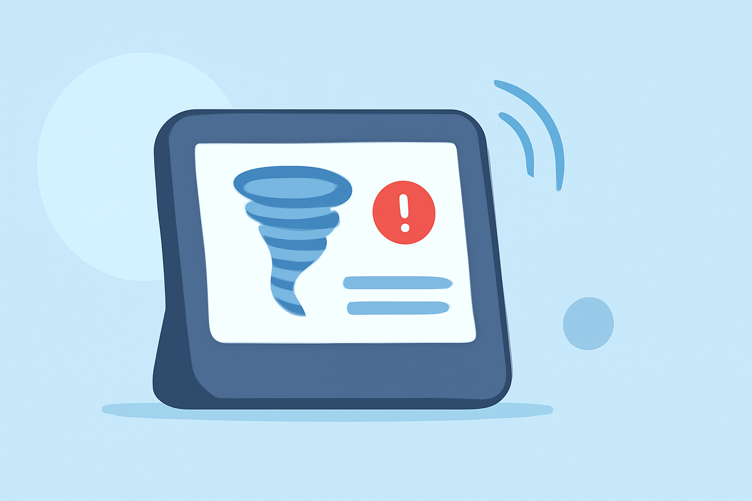 Enhancing Tornado Season Preparedness with Smart Displays