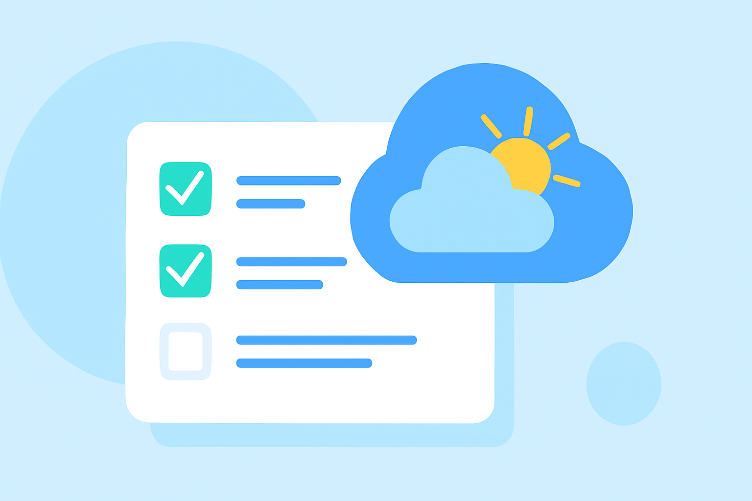 Weather-Aware To-Do Lists Basics from Scratch