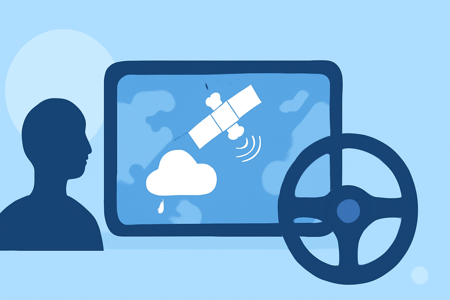 Understanding Weather Satellite Data in Your Car