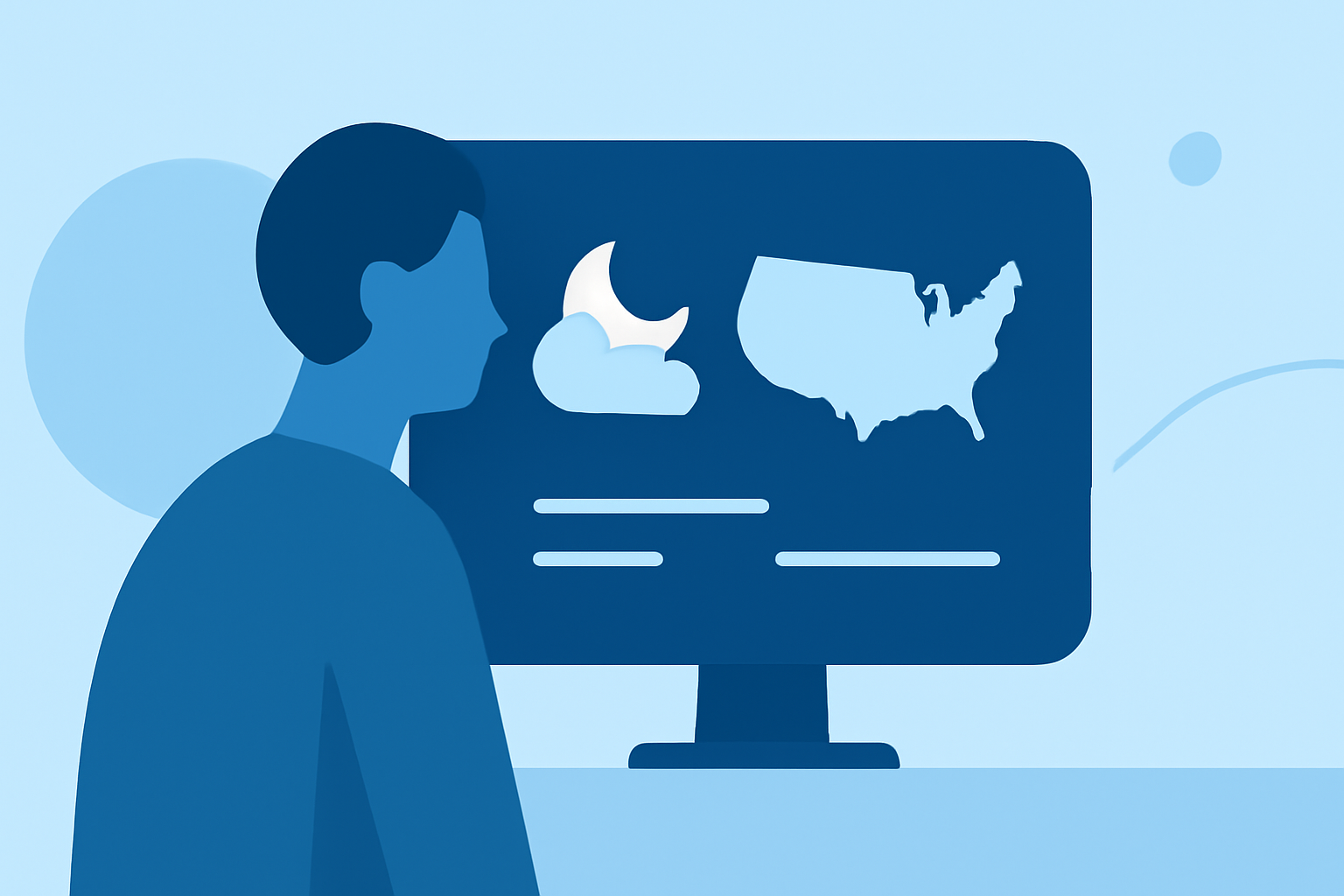 Getting Started with Evening Weather Checks in the United States