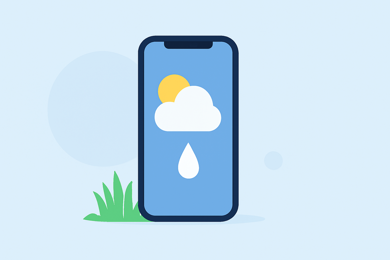 Weather for Lawn Care Tutorial on iPhone