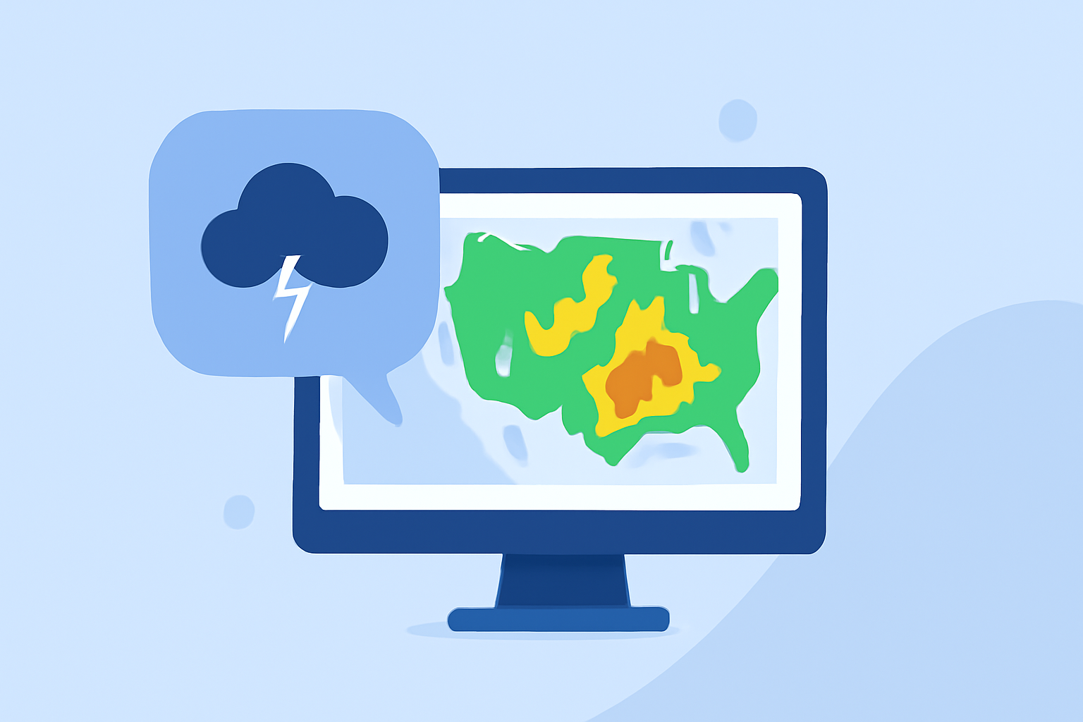 Understanding Composite Reflectivity Maps for Travel Planning