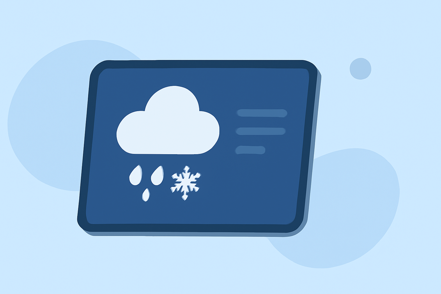 Getting Started with Tracking Winter Weather Before a Flight on iPad