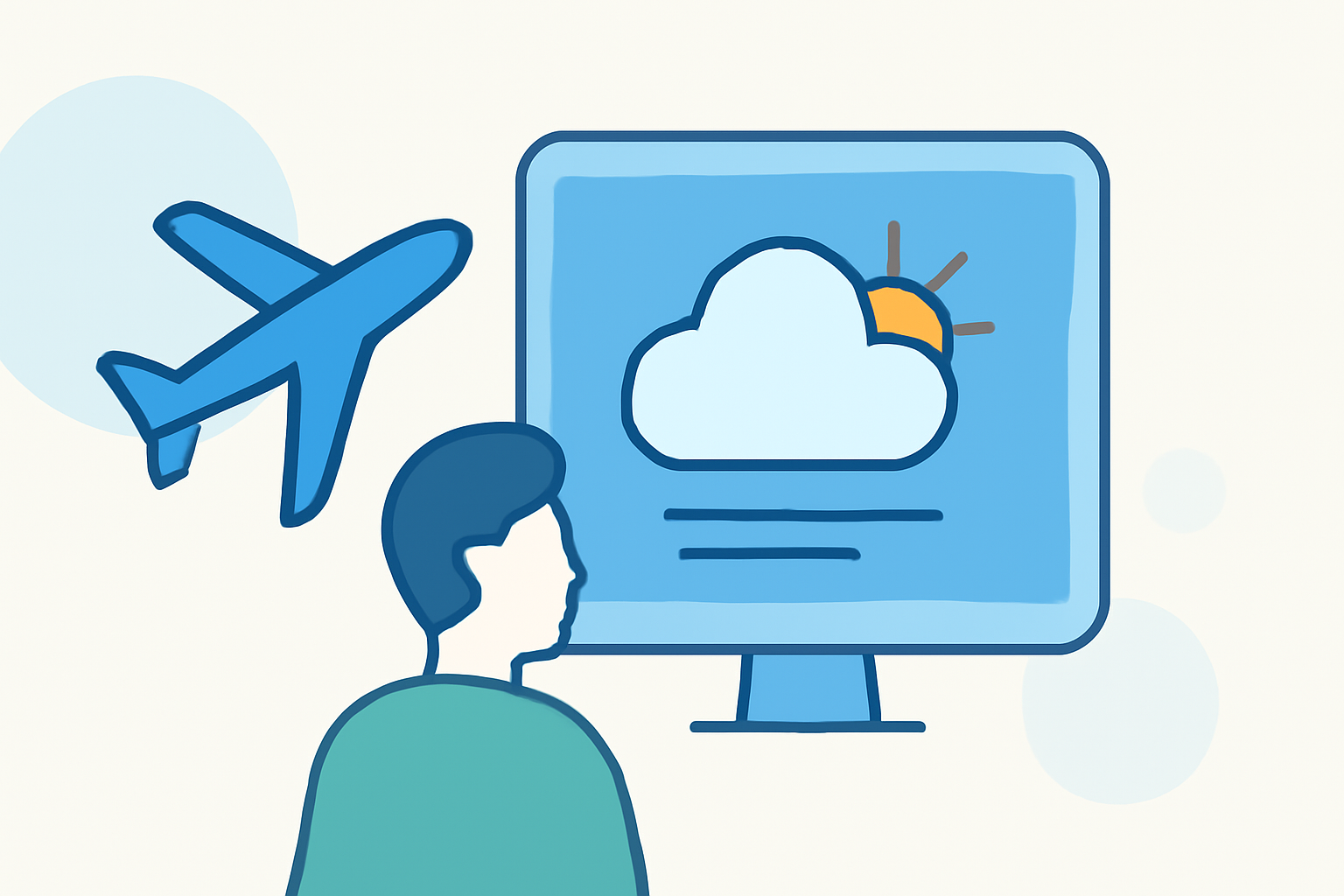 Tracking Weather Around Your Flights for Family Vacations