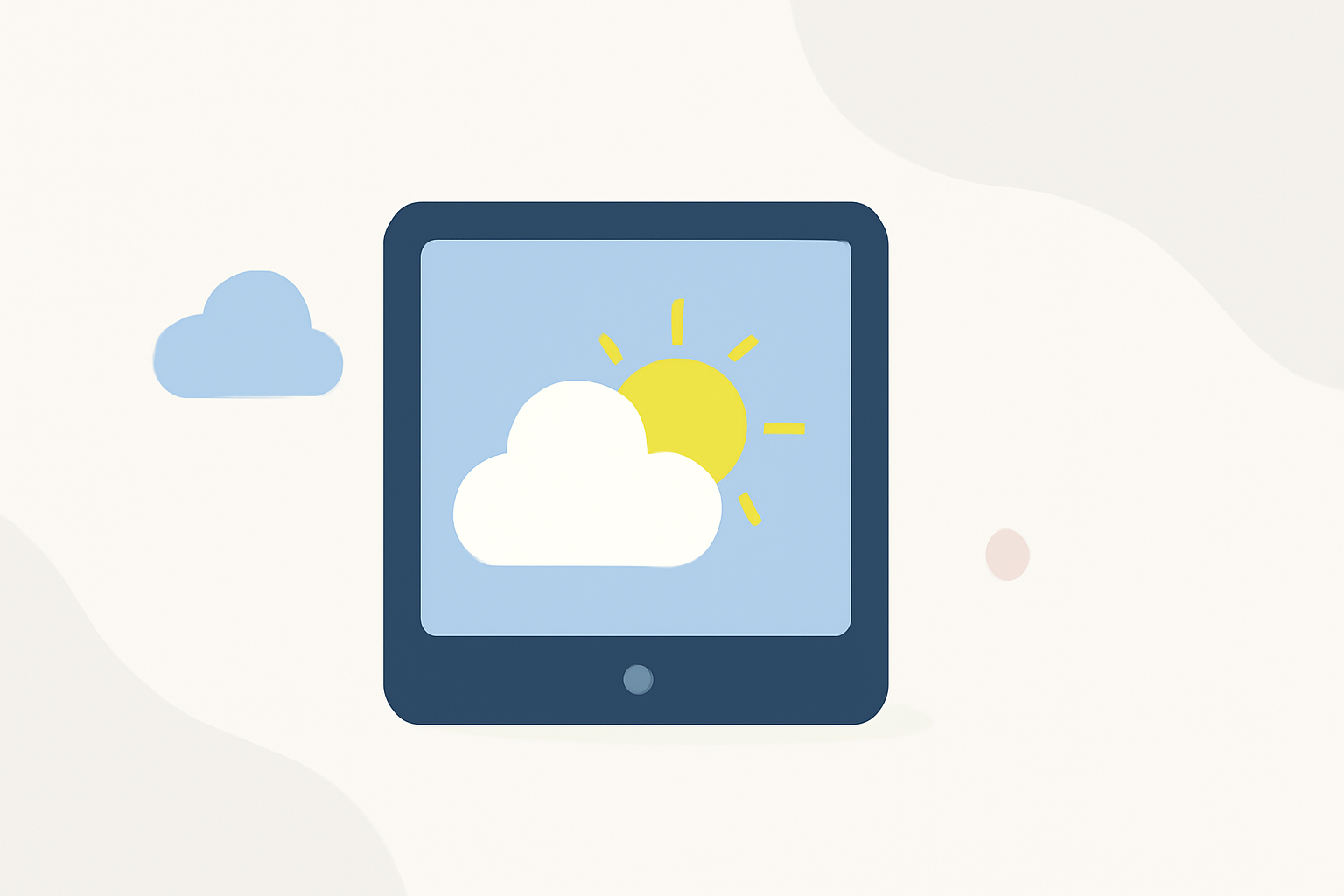 Quick Weather for Outdoor Filming on iPad