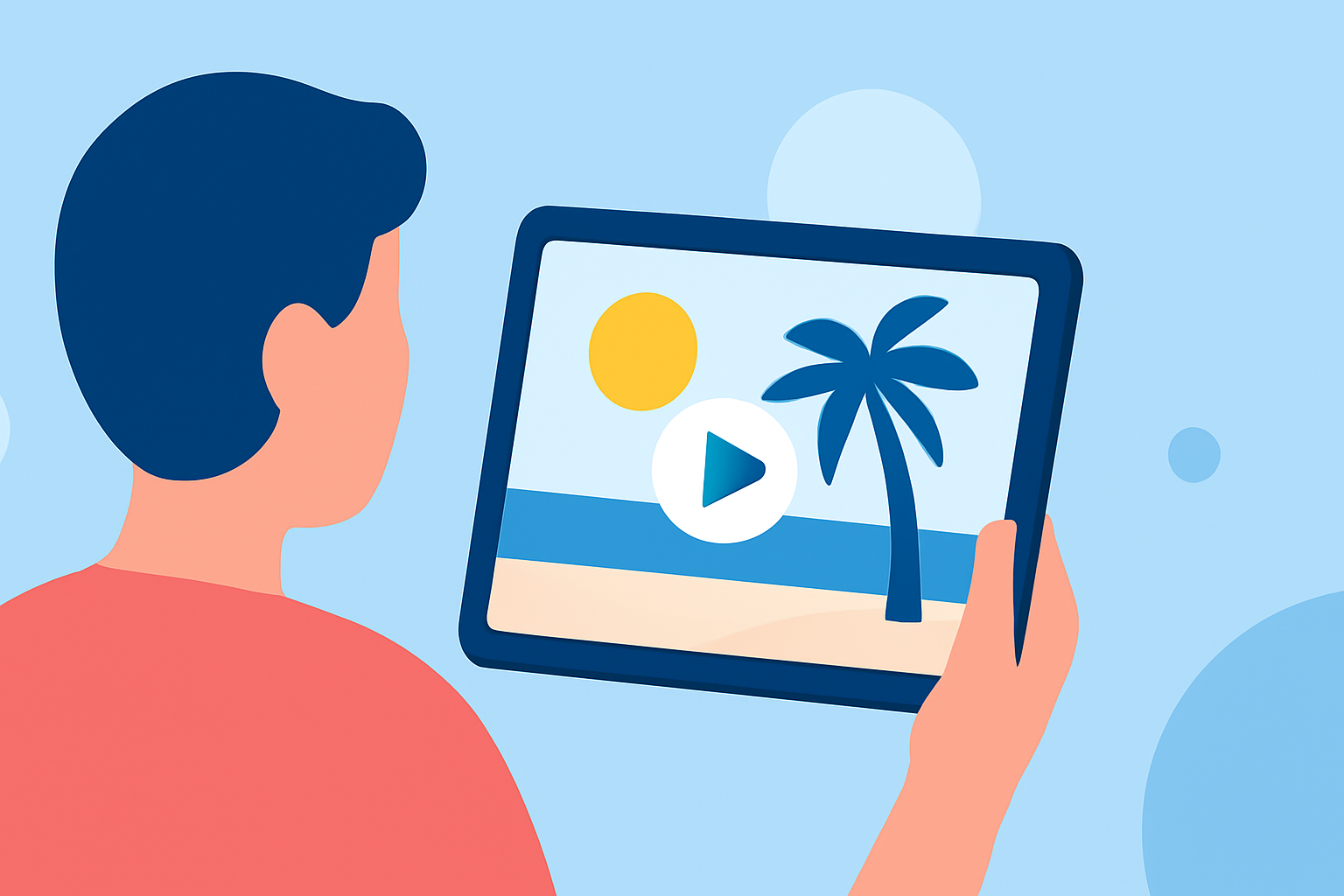 Creating a Beach Trip Recap Video on Your iPad