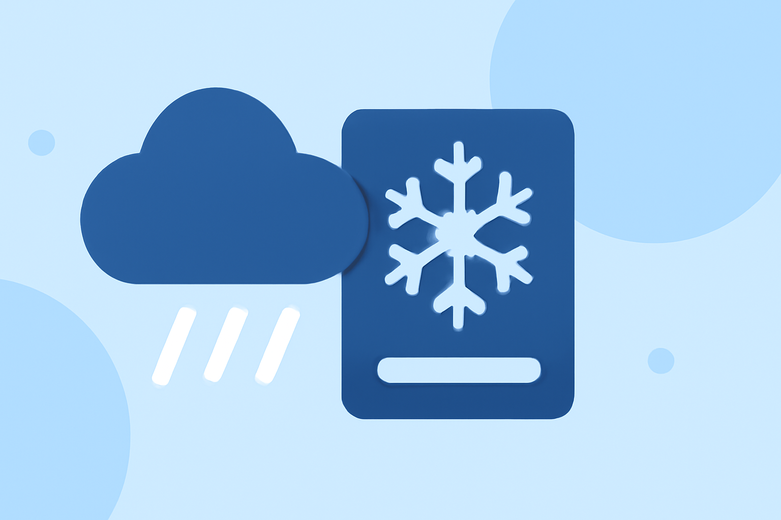 Weather Smart-Stack Widgets Cheat Sheet During Winter Storms