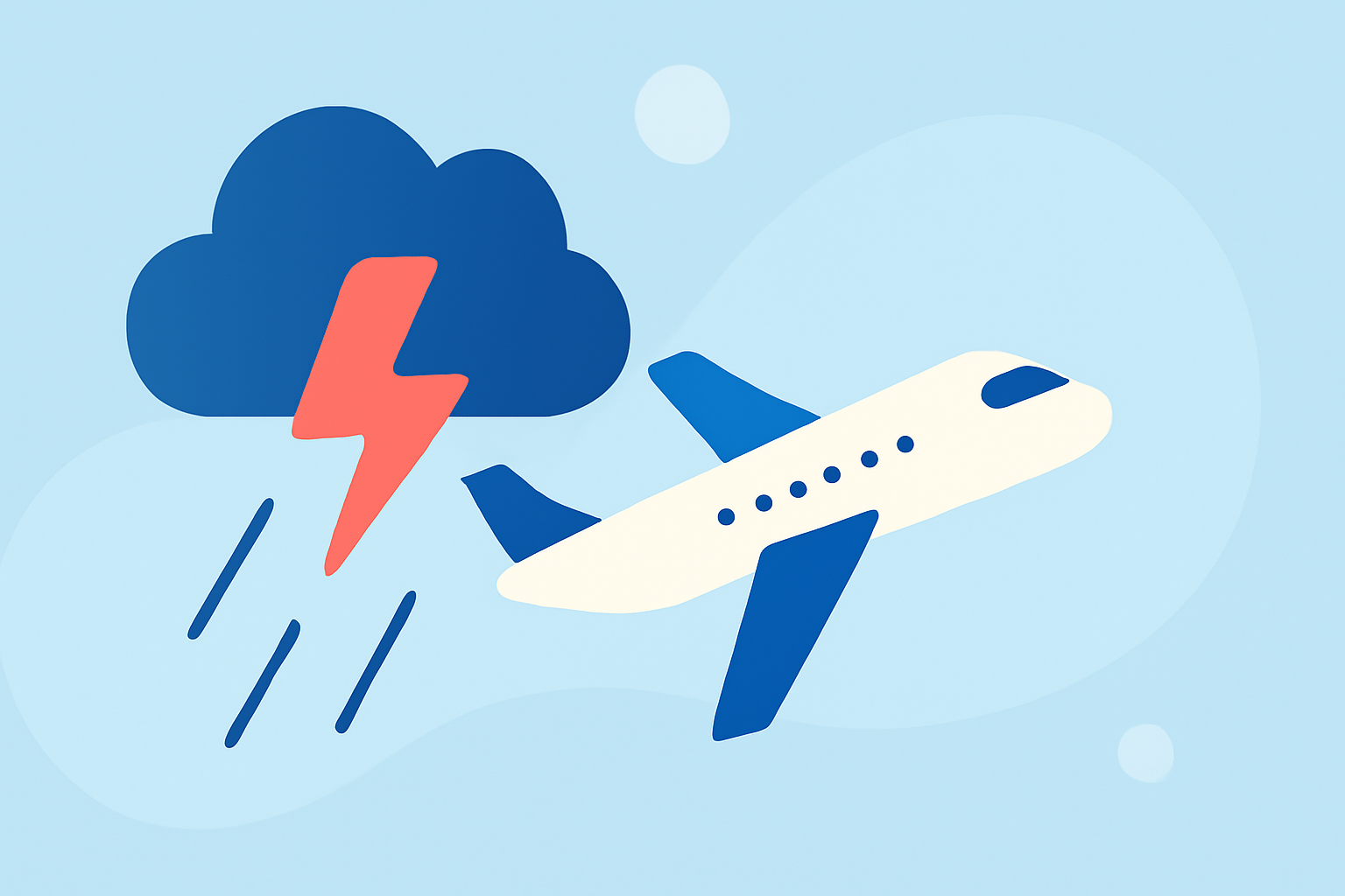 An Introduction to Timing Flights Around Storms on the Go