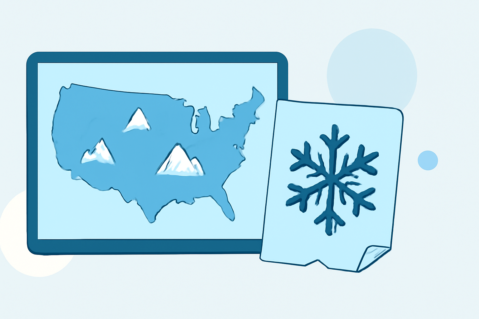 Essential Snow Maps for Outdoor Enthusiasts in the U.S.