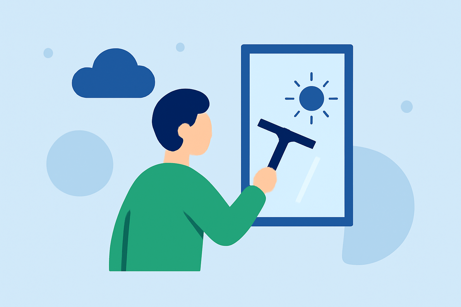 Weather Considerations for Outdoor Window Cleaning Enthusiasts