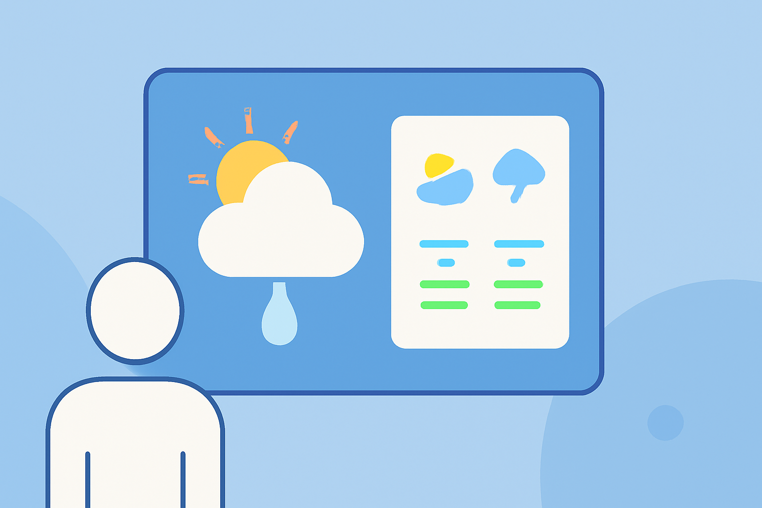 Daily Weather Forecast Cheat Sheet for Non-Technical Users