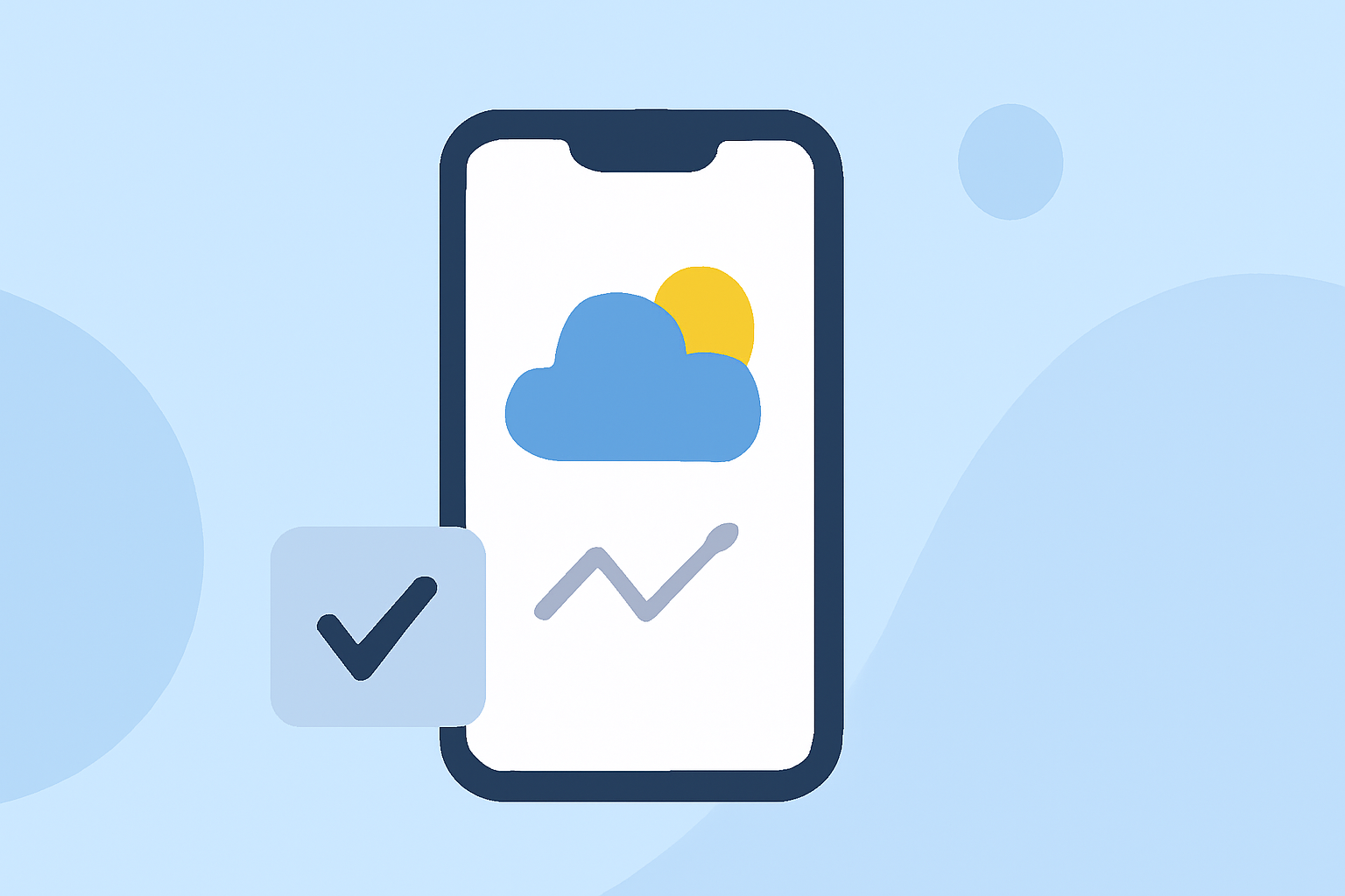 Understanding Weather Forecast Confidence Intervals on Your iPhone