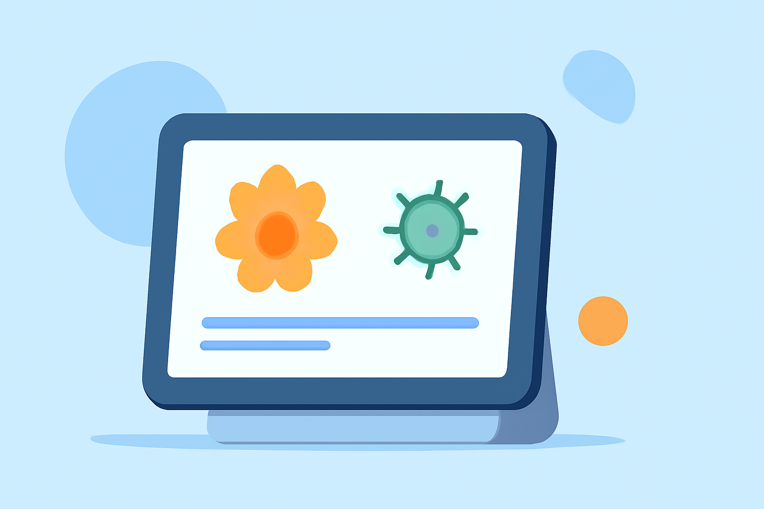 Pollen Alerts Guide on a Smart Display