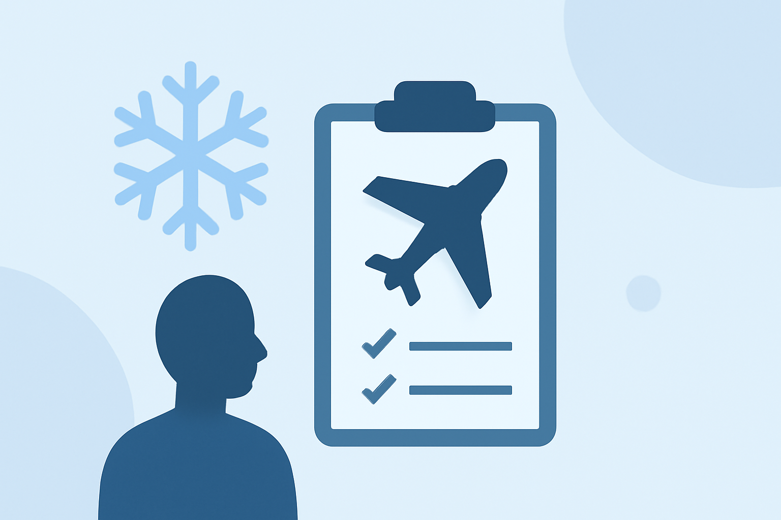 Blizzards and Travel Disruption Checklist at the Airport