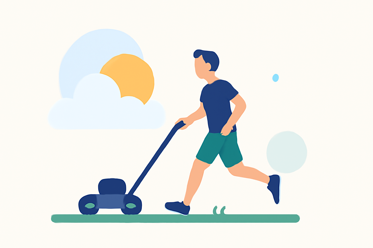Optimal Weather Strategies for Lawn Care During Workouts