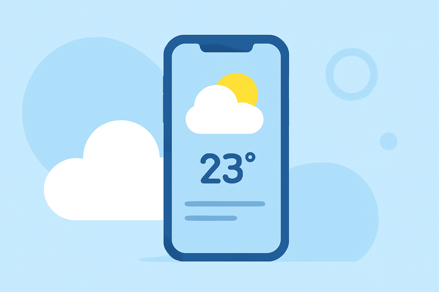 Understanding the Home Screen of a Weather App