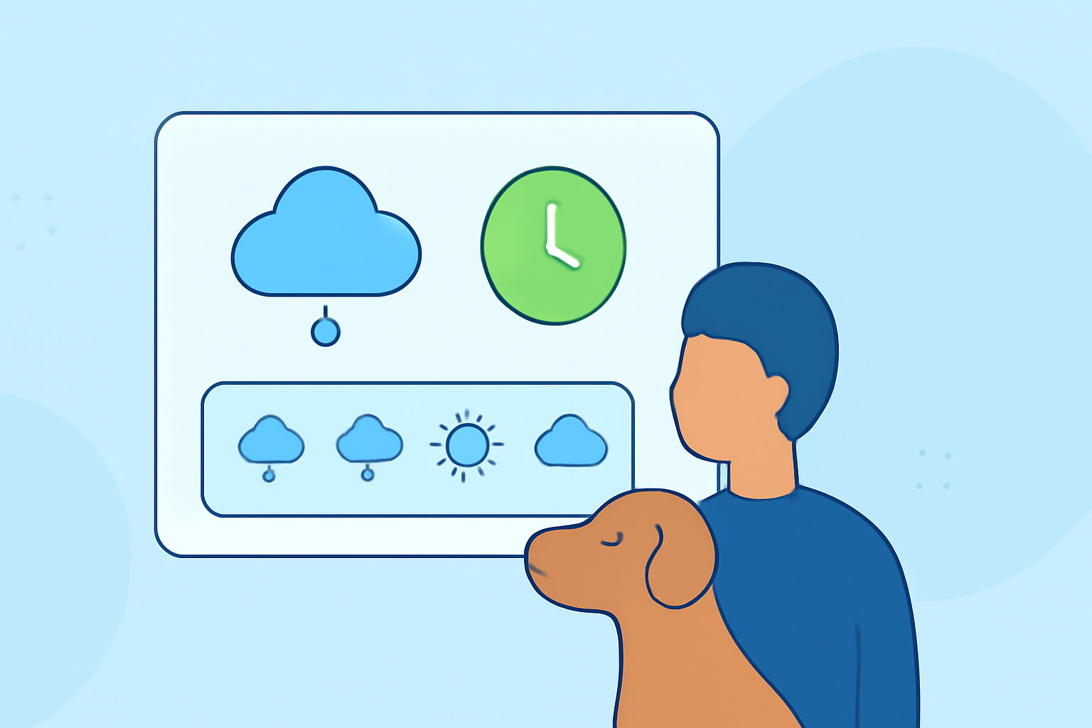 Hourly Weather Forecast Explained for Pet Owners