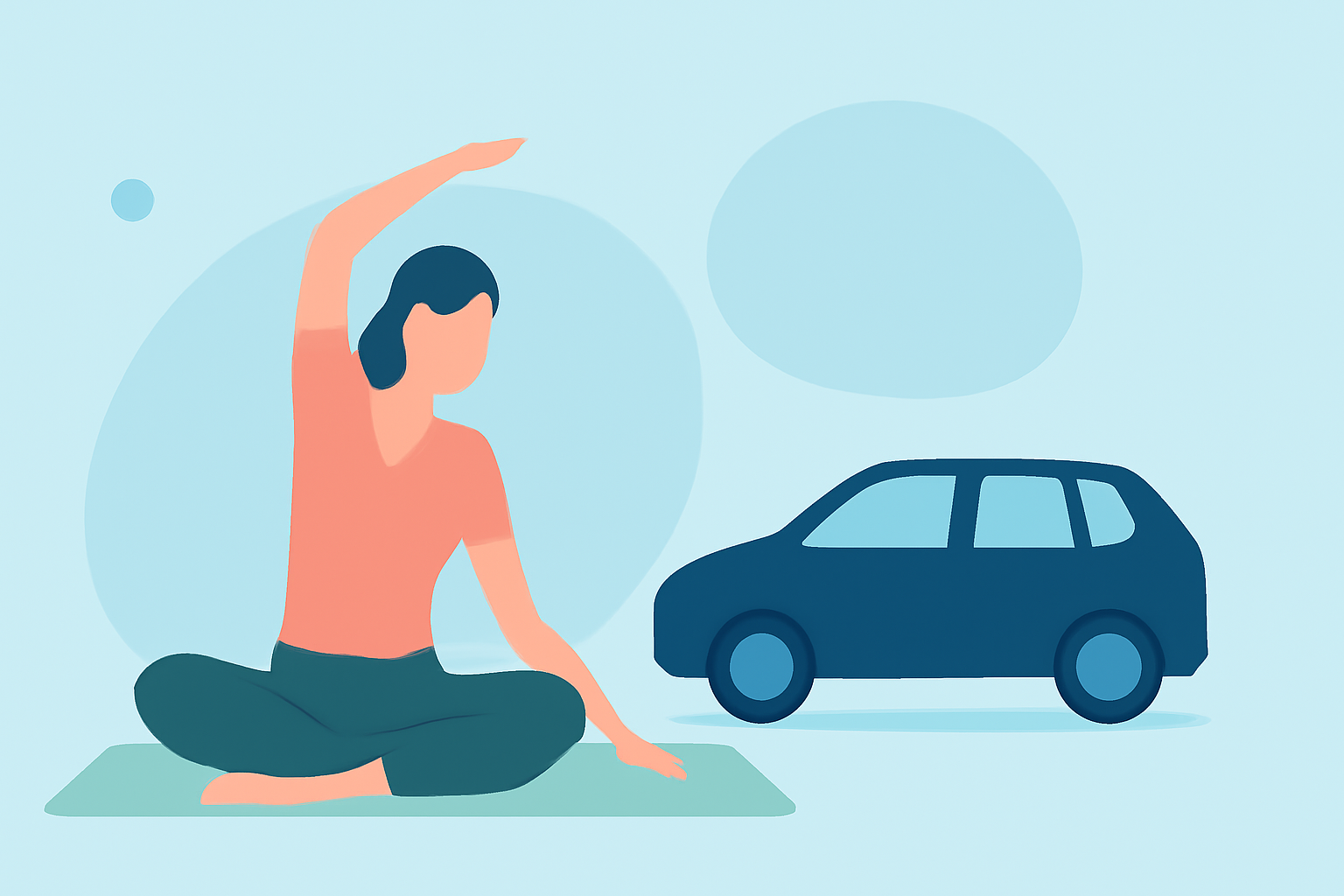 Weather Tips for Outdoor Yoga: How to Use Your Car as Your Guide